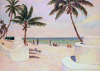 Ft Lauderdale  #IMP-054,  Original Acrylic on Canvas: 48  x  68 inches   $5700;  Stretched and Gallery Wrapped Limited Edition Archival Print on Canvas: 40 x 56 inches   $1590.  Custom  sizes, colors, and commissions are also available.  For more information or to order, please visit our ABOUT page or call us at   561-691-1110.