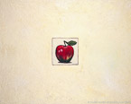 Apple  #FFV-054,  Original Acrylic on Canvas: 48  x  60 inches   $2100;  Stretched and Gallery Wrapped Limited Edition Archival Print on Canvas: 40 x 50 inches   $1560.  Custom  sizes, colors, and commissions are also available.  For more information or to order, please visit our ABOUT page or call us at   561-691-1110.