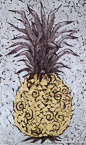Pineapple  #GSL-007,  Original Acrylic on Canvas: 36  x 60 inches   $3600-,  Sold;  Stretched and Gallery Wrapped Limited Edition Archival Print on Canvas: 36  x 60 inches     $1590-.  Custom   sizes, colors, and commissions are also available.  For more information or to order, please visit our  ABOUT  page or call us at 561-691-1110.