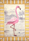 Flamingo  #FBI-009,  Original Acrylic on Canvas: 48  x  68 inches   $2925;  Stretched and Gallery Wrapped Limited Edition Archival Print on Canvas: 40 x 56 inches   $1590.  Custom  sizes, colors, and commissions are also available.  For more information or to order, please visit our ABOUT page or call us at   561-691-1110.