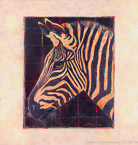 Zebra  #BBB-002,  Original Acrylic on Canvas: 68  x  72 inches   $11700;  Stretched and Gallery Wrapped Limited Edition Archival Print on Canvas: 40 x 44 inches   $1530.  Custom  sizes, colors, and commissions are also available.  For more information or to order, please visit our ABOUT page or call us at   561-691-1110.