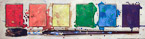 Artist's Palette  #MSC-066,  Original Acrylic on Canvas: 18  x  68 inches   $2700;  Stretched and Gallery Wrapped Limited Edition Archival Print on Canvas: 18 x 68 inches   $1530.  Custom  sizes, colors, and commissions are also available.  For more information or to order, please visit our ABOUT page or call us at   561-691-1110.