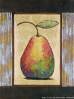 Pear with Column #MSC-091,  Original Acrylic on Canvas: 30  x  40 inches   $1500;  Stretched and Gallery Wrapped Limited Edition Archival Print on Canvas: 40 x 56 inches   $1590.  Custom  sizes, colors, and commissions are also available.  For more information or to order, please visit our ABOUT page or call us at   561-691-1110.