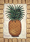 Pineapple  #FFV-058,  Original Acrylic on Canvas: 48  x  68 inches   $2400;  Stretched and Gallery Wrapped Limited Edition Archival Print on Canvas: 40 x 56 inches   $1590.  Custom  sizes, colors, and commissions are also available.  For more information or to order, please visit our ABOUT page or call us at   561-691-1110.