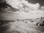 Tropical Beach, Jupiter  #YNS-254.  Infrared Photograph,  Stretched and Gallery Wrapped, Limited Edition Archival Print on Canvas:  56 x 40 inches, $1590.  Custom Proportions and Sizes are Available.  For more information or to order please visit our ABOUT page or call us at 561-691-1110.