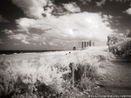 Tropical Beach, Jupiter  #YNS-261.  Infrared Photograph,  Stretched and Gallery Wrapped, Limited Edition Archival Print on Canvas:  56 x 40 inches, $1590.  Custom Proportions and Sizes are Available.  For more information or to order please visit our ABOUT page or call us at 561-691-1110.