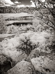 Mesa Verde, Colorado  #YNG-598.  Infrared Photograph,  Stretched and Gallery Wrapped, Limited Edition Archival Print on Canvas:  40 x 56 inches, $1590.  Custom Proportions and Sizes are Available.  For more information or to order please visit our ABOUT page or call us at 561-691-1110.