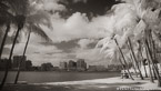 Intracoastal , Palm Beach #YNG-616.  Infrared Photograph,  Stretched and Gallery Wrapped, Limited Edition Archival Print on Canvas:  72 x 40 inches, $1620.  Custom Proportions and Sizes are Available.  For more information or to order please visit our ABOUT page or call us at 561-691-1110.
