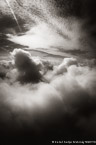 Clouds ,   #YNS-564.  Black-White Photograph,  Stretched and Gallery Wrapped, Limited Edition Archival Print on Canvas:  40 x 60 inches, $1590.  Custom Proportions and Sizes are Available.  For more information or to order please visit our ABOUT page or call us at 561-691-1110.