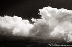 Clouds ,   #YNS-616.  Black-White Photograph,  Stretched and Gallery Wrapped, Limited Edition Archival Print on Canvas:  60 x 40 inches, $1590.  Custom Proportions and Sizes are Available.  For more information or to order please visit our ABOUT page or call us at 561-691-1110.