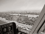 Skyline , New York #YNL-342.  Infrared Photograph,  Stretched and Gallery Wrapped, Limited Edition Archival Print on Canvas:  56 x 40 inches, $1590.  Custom Proportions and Sizes are Available.  For more information or to order please visit our ABOUT page or call us at 561-691-1110.