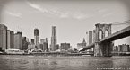 Skyline , New York #YNL-352.  Black-White Photograph,  Stretched and Gallery Wrapped, Limited Edition Archival Print on Canvas:  68 x 36 inches, $1620.  Custom Proportions and Sizes are Available.  For more information or to order please visit our ABOUT page or call us at 561-691-1110.