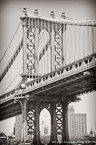 Manhattan Bridge, New York #YNL-353.  Black-White Photograph,  Stretched and Gallery Wrapped, Limited Edition Archival Print on Canvas:  40 x 60 inches, $1590.  Custom Proportions and Sizes are Available.  For more information or to order please visit our ABOUT page or call us at 561-691-1110.