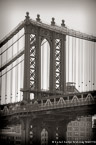 Manhattan Bridge, New York #YNL-360.  Black-White Photograph,  Stretched and Gallery Wrapped, Limited Edition Archival Print on Canvas:  40 x 60 inches, $1590.  Custom Proportions and Sizes are Available.  For more information or to order please visit our ABOUT page or call us at 561-691-1110.