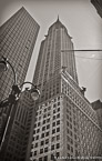 Chrysler Building, New York #YNL-387.  Black-White Photograph,  Stretched and Gallery Wrapped, Limited Edition Archival Print on Canvas:  40 x 60 inches, $1590.  Custom Proportions and Sizes are Available.  For more information or to order please visit our ABOUT page or call us at 561-691-1110.