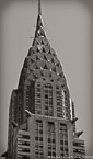 Chrysler Building, New York #YNL-390.  Black-White Photograph,  Stretched and Gallery Wrapped, Limited Edition Archival Print on Canvas:  40 x 68 inches, $1620.  Custom Proportions and Sizes are Available.  For more information or to order please visit our ABOUT page or call us at 561-691-1110.