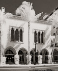 Worth Avenue, Palm Beach #YNL-175.  Infrared Photograph,  Stretched and Gallery Wrapped, Limited Edition Archival Print on Canvas:  40 x 50 inches, $1560.  Custom Proportions and Sizes are Available.  For more information or to order please visit our ABOUT page or call us at 561-691-1110.