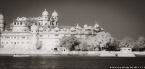 , Udaipur India #YNL-825.  Infrared Photograph,  Stretched and Gallery Wrapped, Limited Edition Archival Print on Canvas:  68 x 30 inches, $1560.  Custom Proportions and Sizes are Available.  For more information or to order please visit our ABOUT page or call us at 561-691-1110.