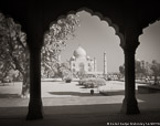 Taj Mahal, Agra India #YNL-862.  Infrared Photograph,  Stretched and Gallery Wrapped, Limited Edition Archival Print on Canvas:  50 x 40 inches, $1560.  Custom Proportions and Sizes are Available.  For more information or to order please visit our ABOUT page or call us at 561-691-1110.