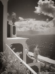 , Positano Italy #YNL-908.  Infrared Photograph,  Stretched and Gallery Wrapped, Limited Edition Archival Print on Canvas:  40 x 56 inches, $1590.  Custom Proportions and Sizes are Available.  For more information or to order please visit our ABOUT page or call us at 561-691-1110.