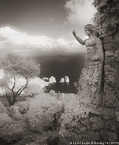 Ana Capri, Capri Italy #YNL-930.  Infrared Photograph,  Stretched and Gallery Wrapped, Limited Edition Archival Print on Canvas:  40 x 48 inches, $1560.  Custom Proportions and Sizes are Available.  For more information or to order please visit our ABOUT page or call us at 561-691-1110.