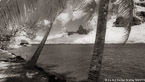 Tropical Bay, Moorea  #YNL-653.  Infrared Photograph,  Stretched and Gallery Wrapped, Limited Edition Archival Print on Canvas:  68 x 40 inches, $1620.  Custom Proportions and Sizes are Available.  For more information or to order please visit our ABOUT page or call us at 561-691-1110.