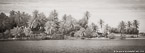 Tropical Beach, Bora Bora #YNL-678.  Infrared Photograph,  Stretched and Gallery Wrapped, Limited Edition Archival Print on Canvas:  68 x 24 inches, $1560.  Custom Proportions and Sizes are Available.  For more information or to order please visit our ABOUT page or call us at 561-691-1110.