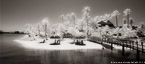 Tropical Beach, Bora Bora #YNL-690.  Infrared Photograph,  Stretched and Gallery Wrapped, Limited Edition Archival Print on Canvas:  68 x 30 inches, $1560.  Custom Proportions and Sizes are Available.  For more information or to order please visit our ABOUT page or call us at 561-691-1110.