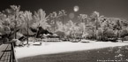Tropical Beach, Bora Bora #YNL-699.  Infrared Photograph,  Stretched and Gallery Wrapped, Limited Edition Archival Print on Canvas:  72 x 36 inches, $1620.  Custom Proportions and Sizes are Available.  For more information or to order please visit our ABOUT page or call us at 561-691-1110.