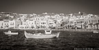 Marina , Mykonos Greece #YNL-531.  Infrared Photograph,  Stretched and Gallery Wrapped, Limited Edition Archival Print on Canvas:  72 x 36 inches, $1620.  Custom Proportions and Sizes are Available.  For more information or to order please visit our ABOUT page or call us at 561-691-1110.